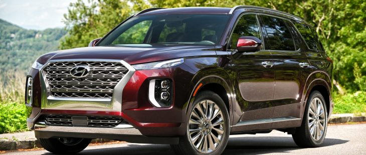 2020 Hyundai Palisade Burgundy