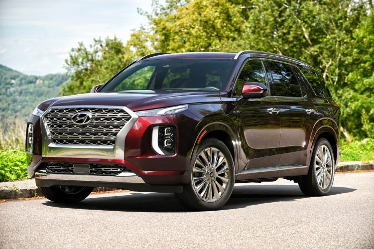 2020 Hyundai Palisade Burgundy