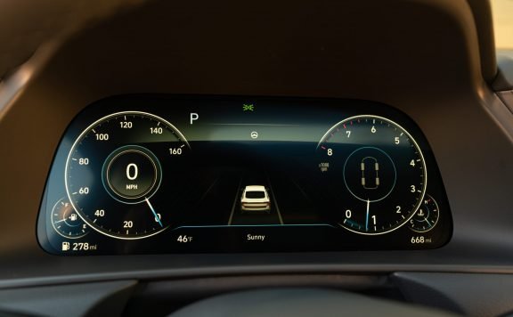 2020 Hyundai Sonata Limited 12inch Digital Cluster